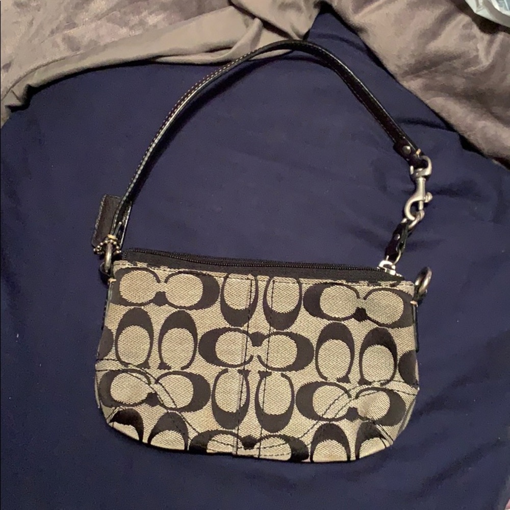 Coach wristlet/clutch